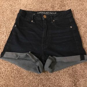 American Eagle High-Waisted Denim shorts